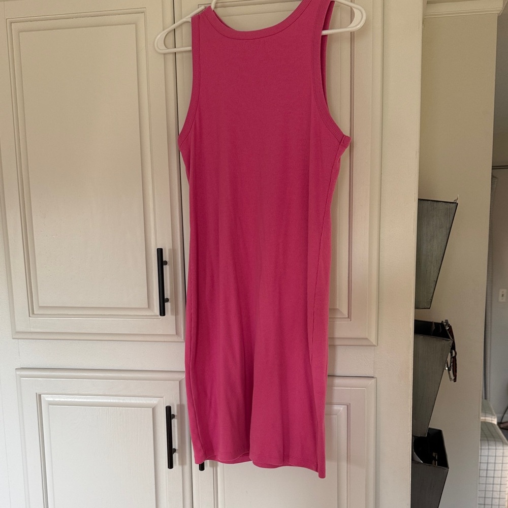 a new day Fuchsia Sleeveless Mini Dress